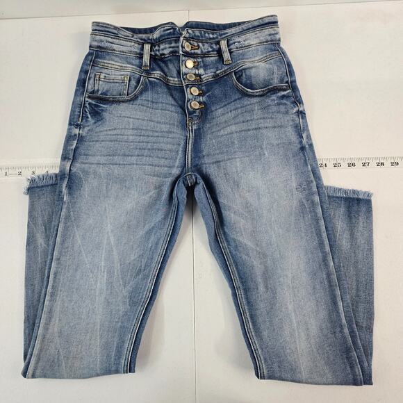 KanCan Denim - Kancan Signature jeans kurvy ultra high rise ankle skinny 29 blue denim 6324